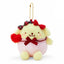 Sanrio Keychain Plush Ribbon Love - Pompompurin