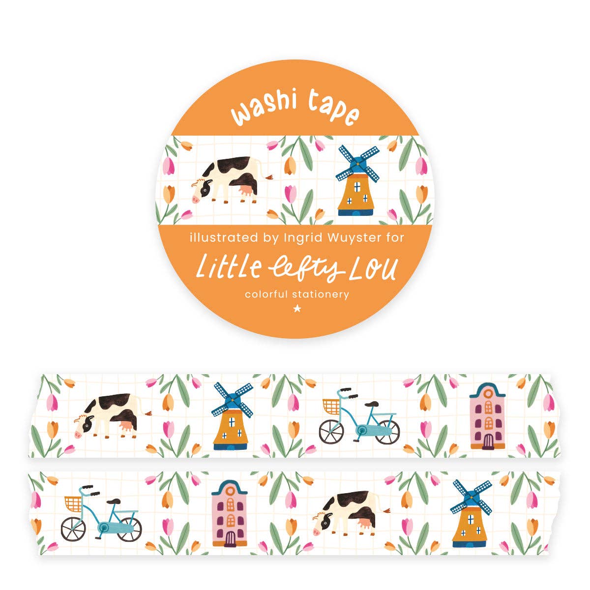 Washi Tape - Bicycle Ride