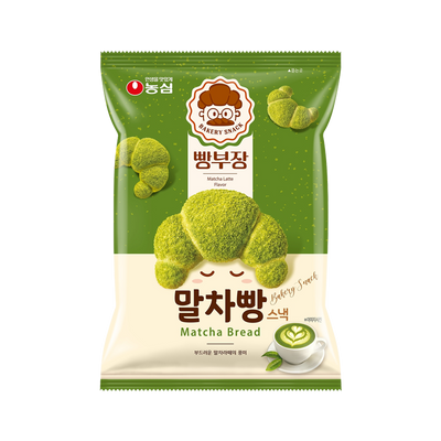 Nongshim Bbangbujang Matcha Bread Snack
