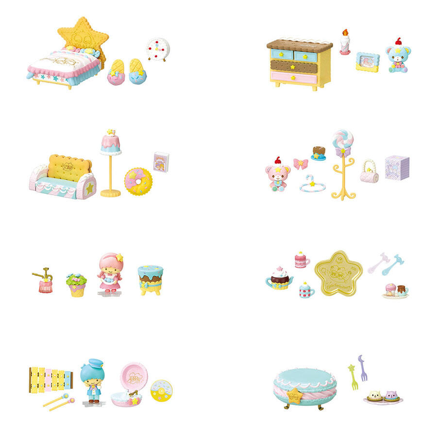 Re-Ment LittleTwinStars Pastel Sweets Room - Blind Box - 1 PCS