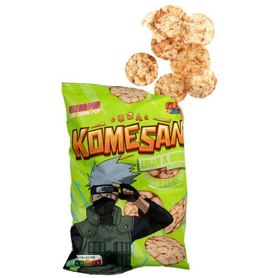 Naruto Shippuden - Cream &  Onion Flavored Rice Chips | Kakashi