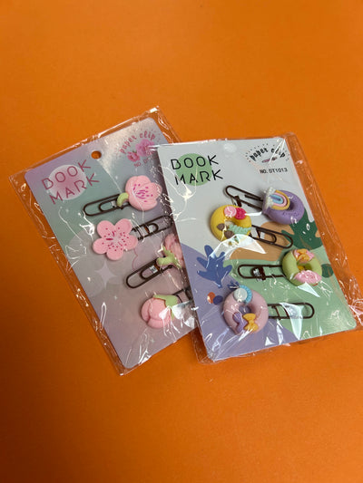 Kawaii Garage/Faulty Sale 🧡👑 1x setje bookmarks verrassing (#92)