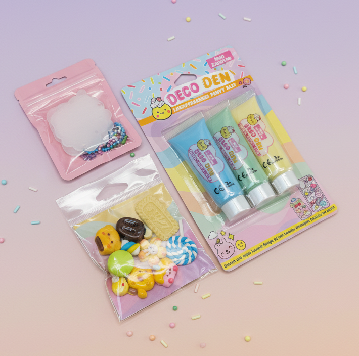 DIY Kawaii Deco Den + Keychains - Stel zelf samen!