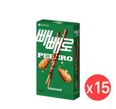 15-PACK Pepero - Almond THT 10-6-2025