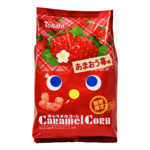 Caramel Corn - Amaou Strawberry