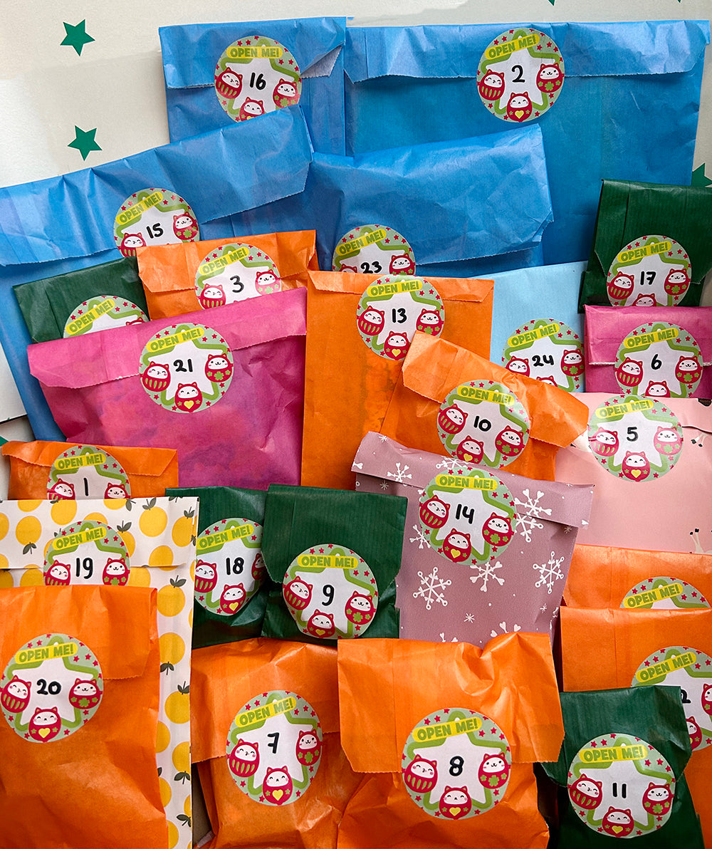 24 kawaii cadeaus voor kerst adventkalender