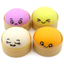 Mini 5,5 cm Coloured Squishy Dumpling - 1x Surprise kleur Squeezy