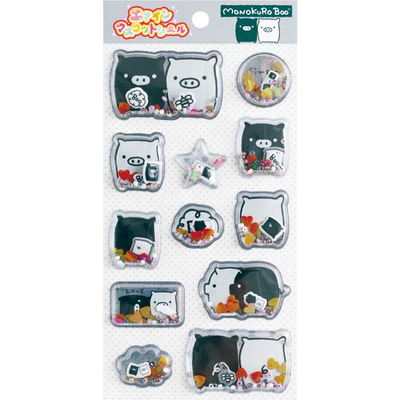 Stickervel - Monokuro Boo - San-X Retro Collection