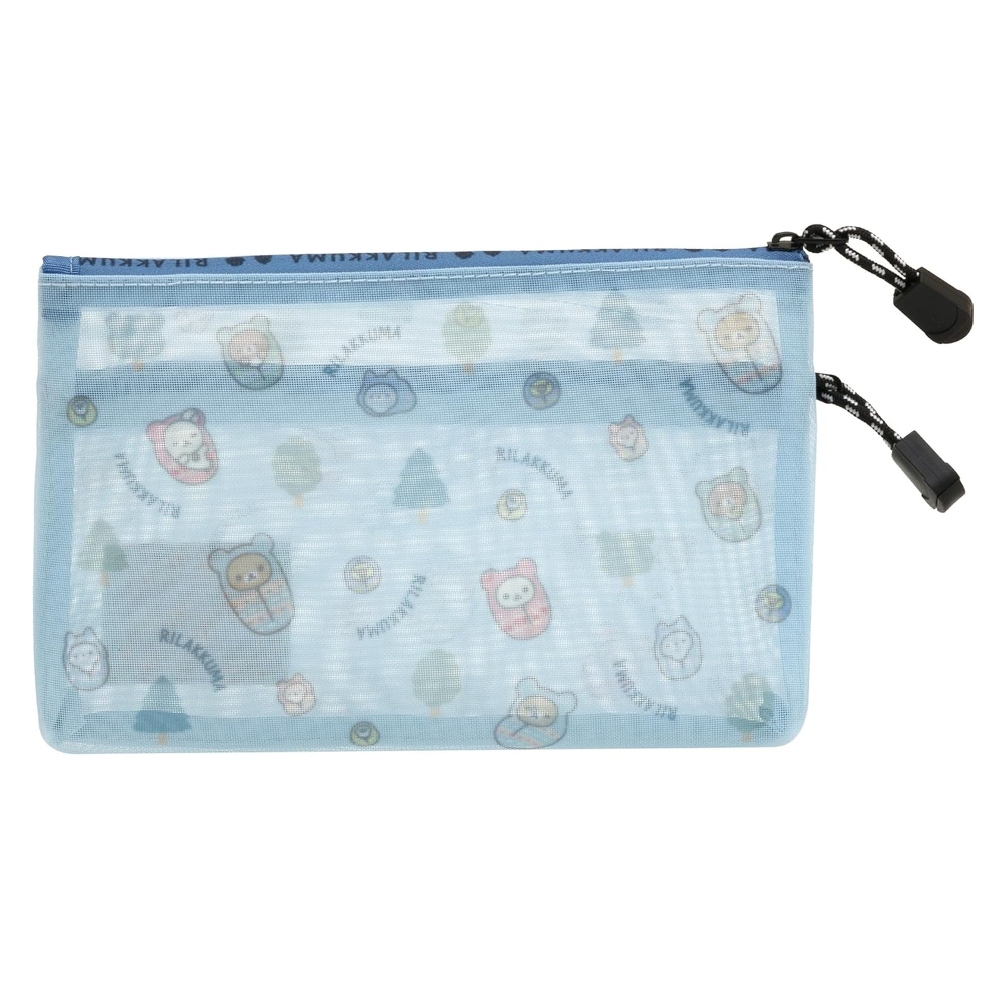 Rilakkuma Mesh Pouch - Komorebi Camp