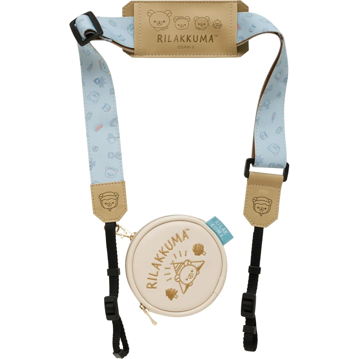 San-X Rilakkuma - Komorebi Camp - Camera Strap