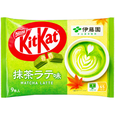 KitKat Mini Matcha Latte - Zak 9 Stuks