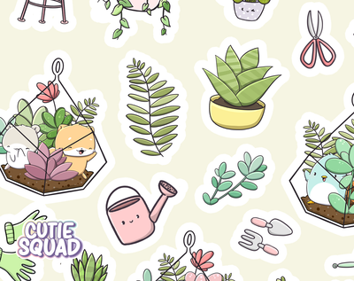 Stickervel - Plantlife - CutieSquad