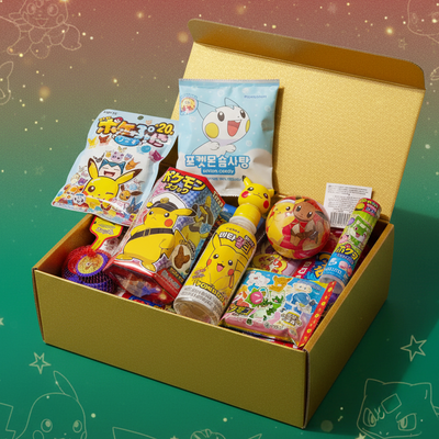 Christmas Giftbox Snack Bundle - Pokémon Snacks