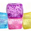 Squishy Glitter Cube Squeeze Fidget Toy - Maltose Sugar Filling