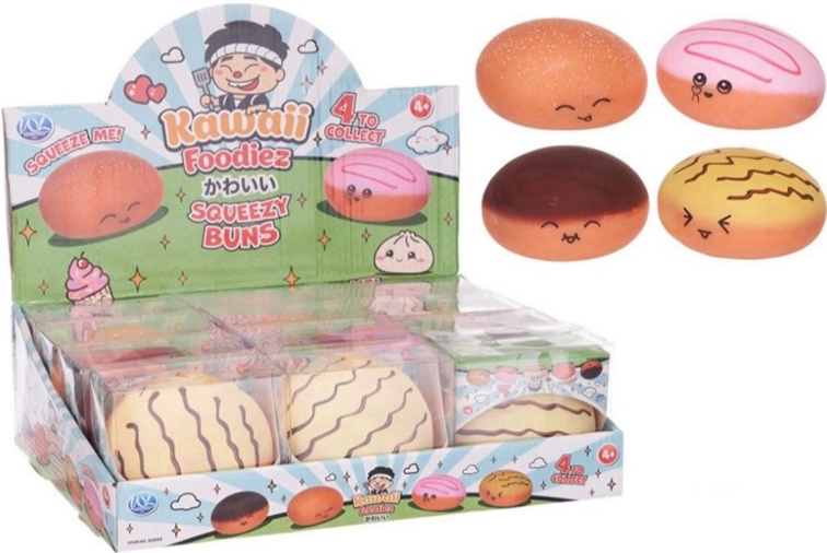 Kawaii Foodiez - Squeezy Buns - Kies je favoriet
