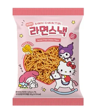 Sanrio Characters Ramen Snack Chicken Flavor