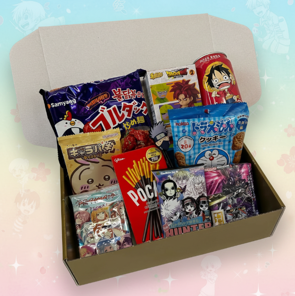 Anime Themed Snack Bundle 🌸 10 items