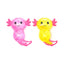 Stretch Glitter Axolotl Stress Toy - Kies je kleur