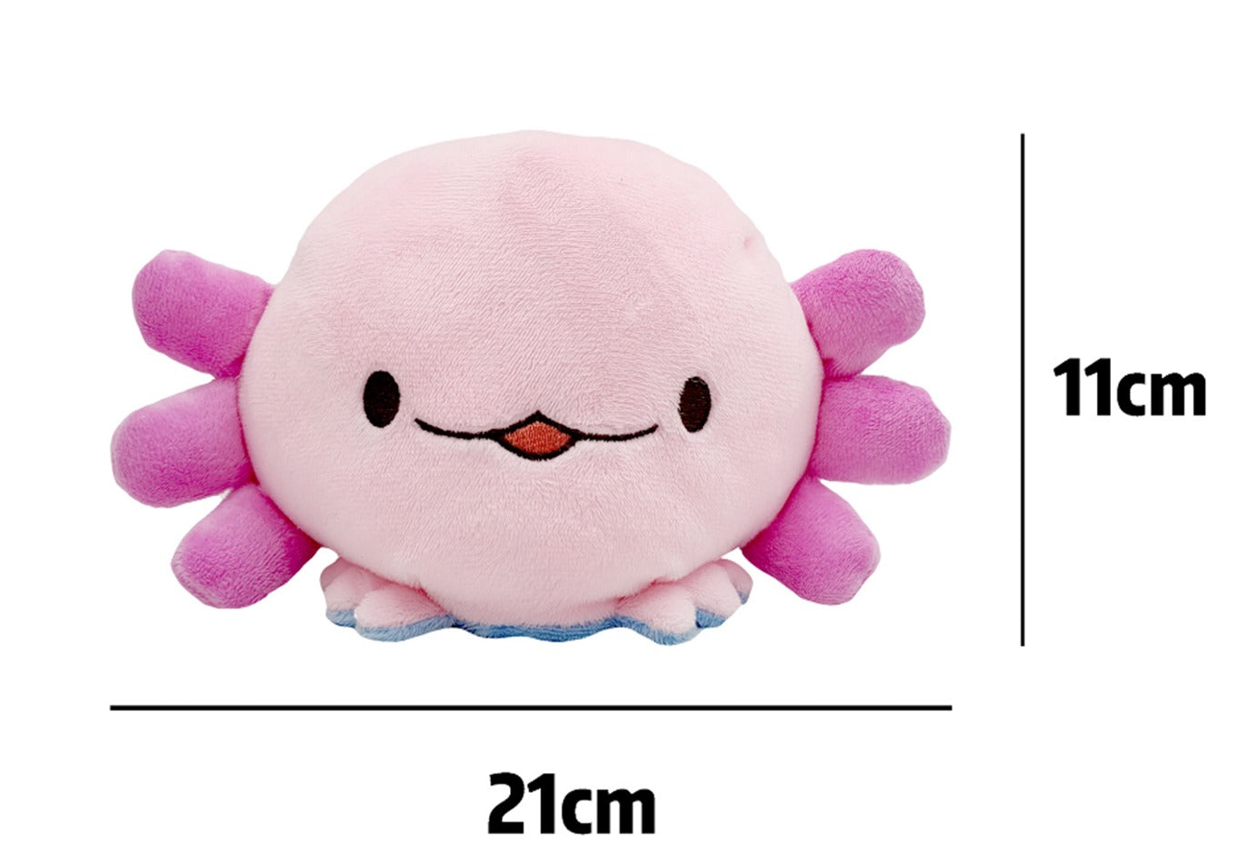 Kawaii Reversible Axolotl Plush