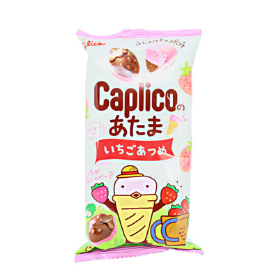 Glico Caplico No Atama Strawberry & Chocolate THT 30-6-2024
