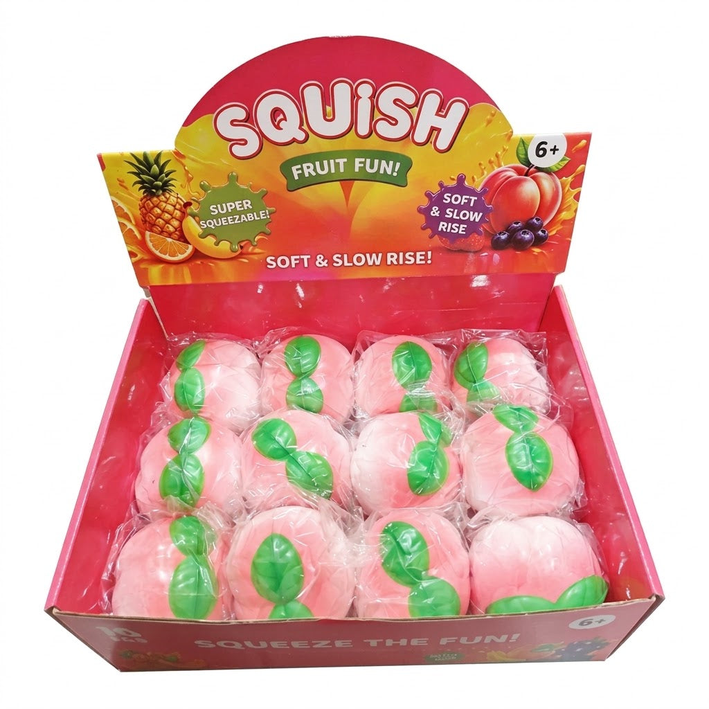 Squishy White Peach - Slow Rising - 1 PCS
