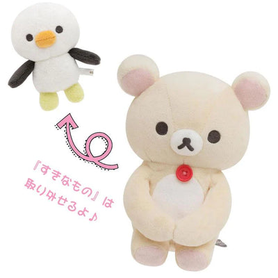 Rilakkuma Plush - Favorite Things - Korilakkuma & Penguin