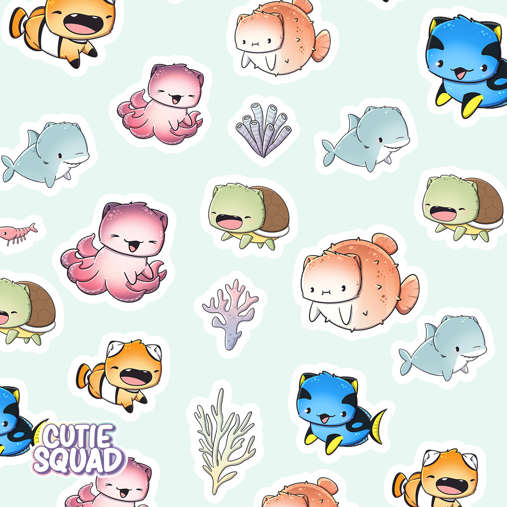 Stickervel - Catfish - CutieSquad