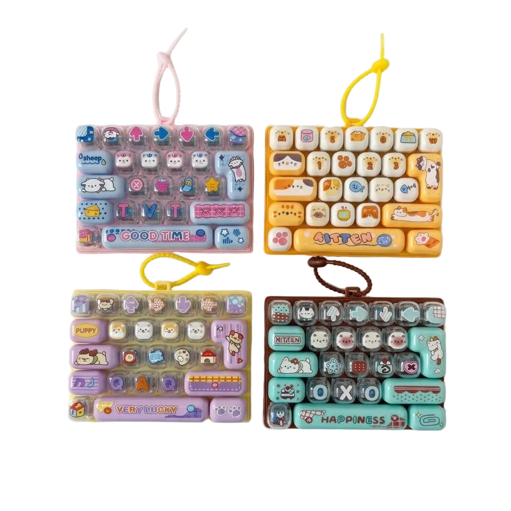 Keyboard Clicker Keychain - Kies je kleur