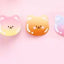 Kawaii Stickers op rol - Rainbow Bears