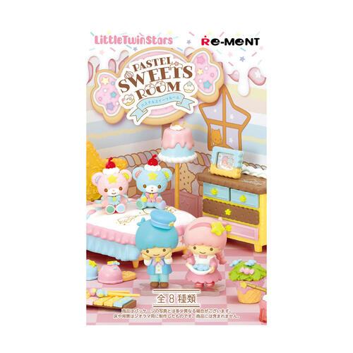 Re-Ment LittleTwinStars Pastel Sweets Room - Blind Box - 1 PCS