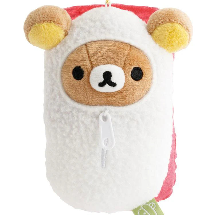 Rilakkuma Plushie Keychain - Anytime Sushi - Nigiri