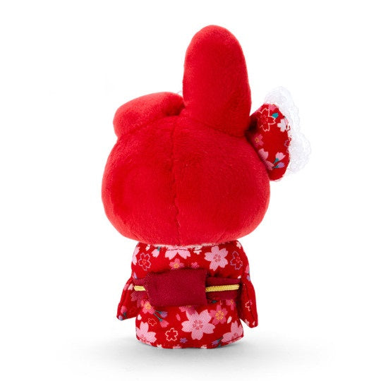 Sanrio My Melody Plush with Keychain - Sakura Kimono