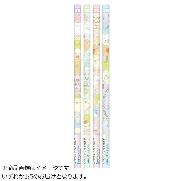 4 x 2B potlood - Sumikkogurashi with Friends