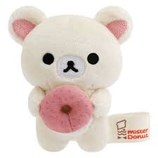 San-X Rilakkuma x Mister Donut - Mini Plush - Kies je favoriet