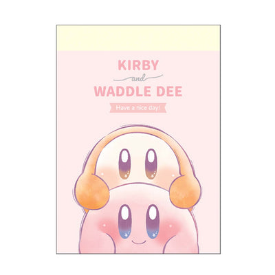 Memoblok klein - Kirby & Waddle Dee - Friends