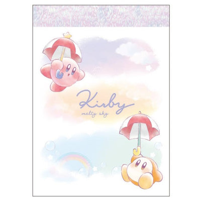 Memoblok klein - Kirby & Waddle Dee - Rainbow