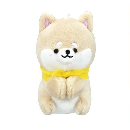 Hugging Plushie with Ballchain - Shiba