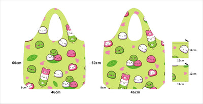 MostCutest.nl Foldable Shopper - Mochi & Dango Eco Bag