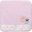 Mini Handdoekje 25 cm x 25 cm - Rilakkuma - Ocean Relax Mood - Pink