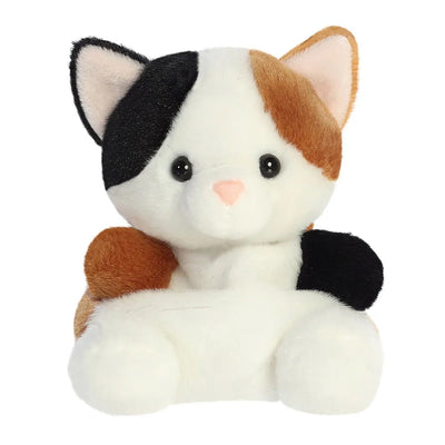 Peebs Calico Cat Palm Pal Plush - 13 cm