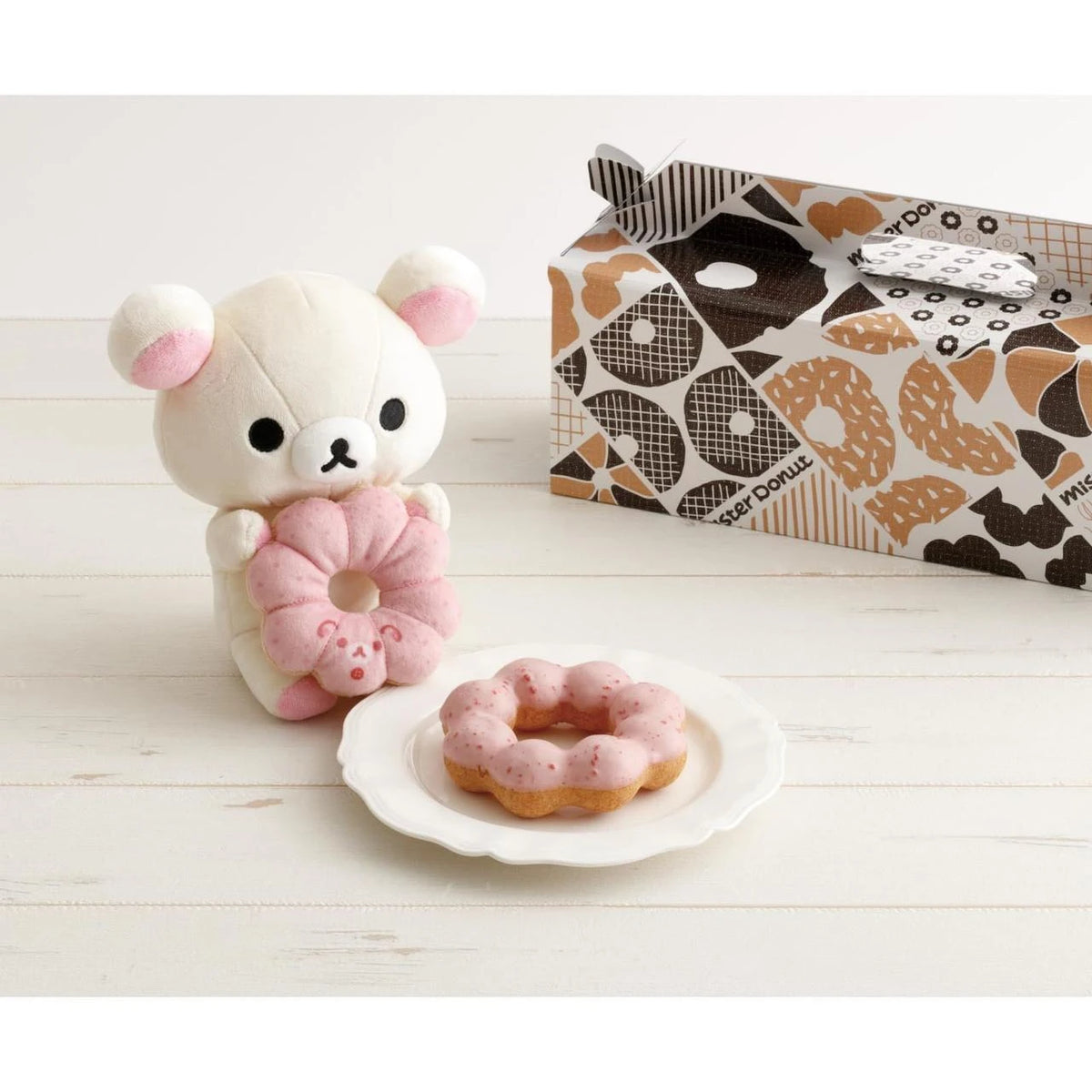 San-X Rilakkuma x Mister Donut - Korilakkuma - 19cm