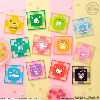 Sanrio Characters Square Gummy + Coaster