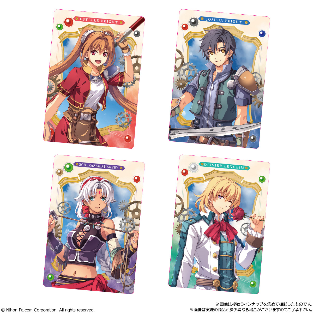 Bandai Shokugan - Trails in the Sky - Card & Wafer Vol.1