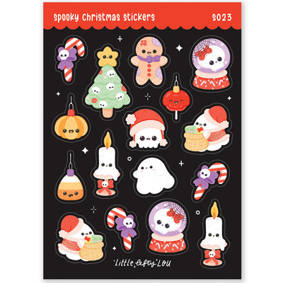 Stickervel - Spooky Christmas