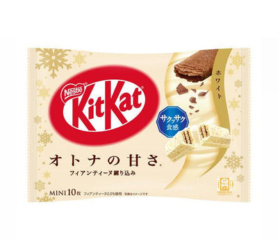 Kitkat Mini White Chocolate - Zak 10 Stuks