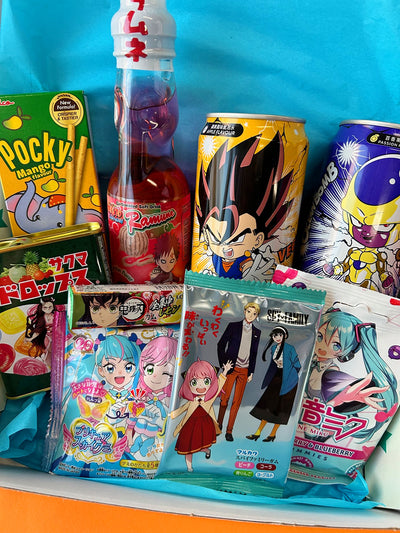 Anime Themed Snack Bundle 🌸 9 items