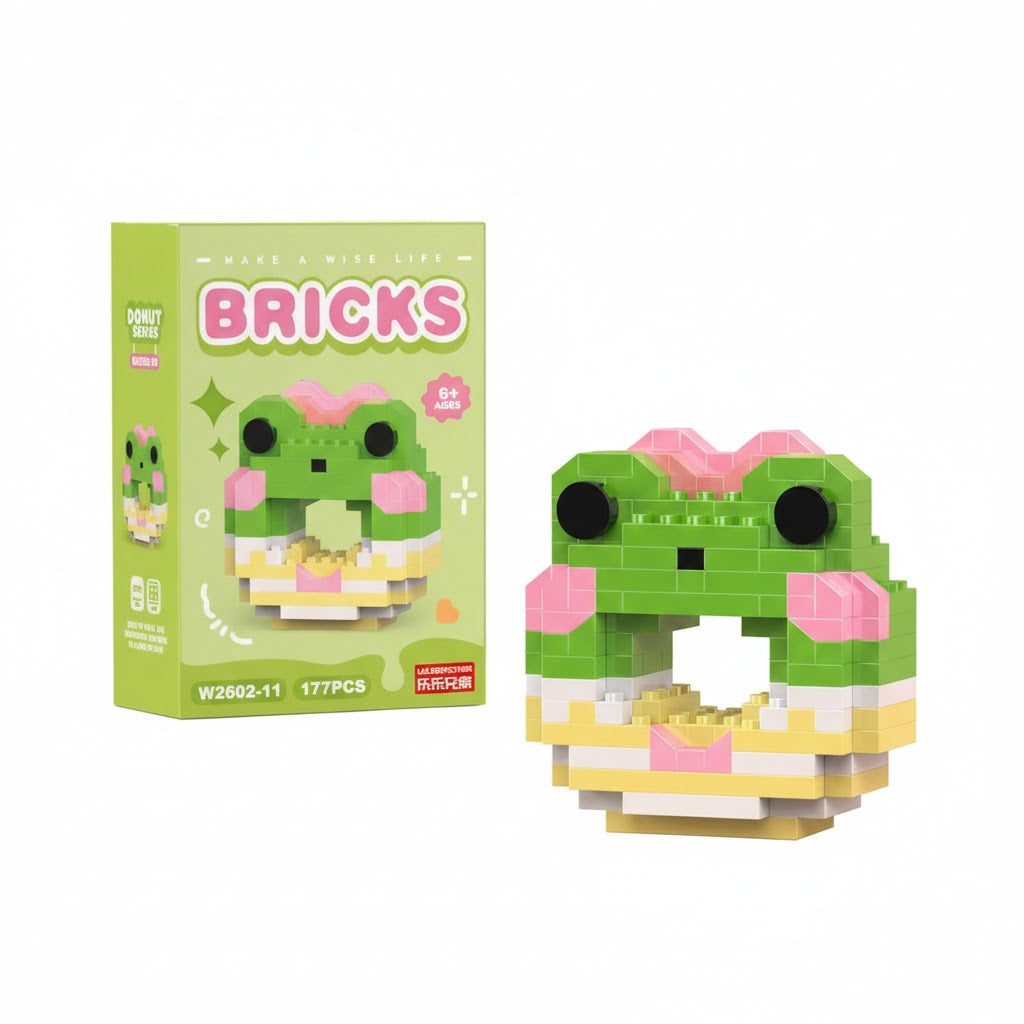 Mini Bricks - Frog Donut