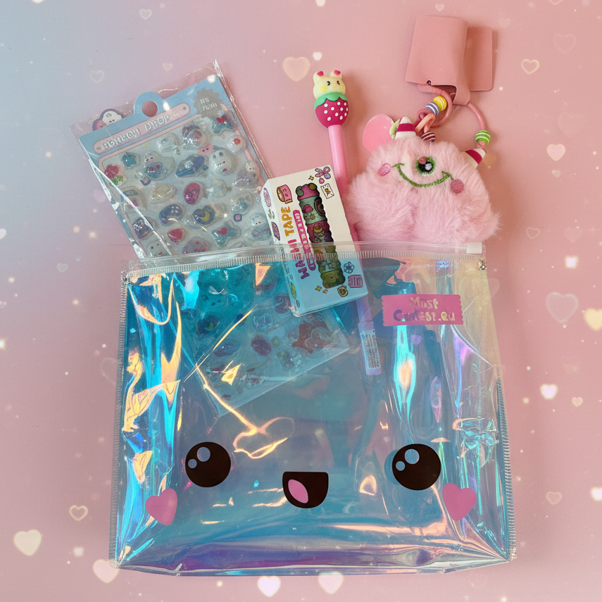 Kawaii Holographic Surprise Pouch 💕💖
