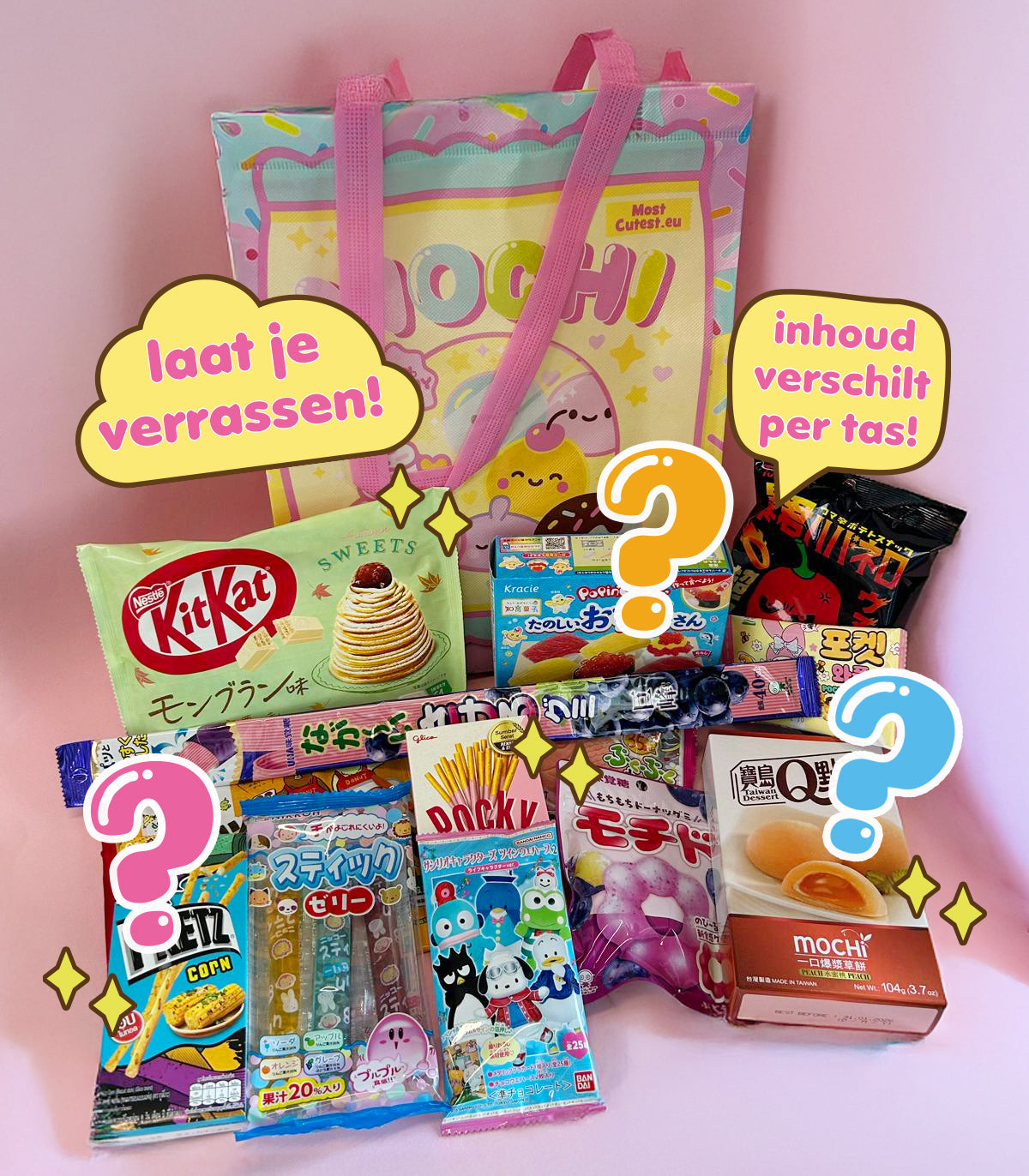 Kies je Japanse Kawaii Surprisebag 🎁🍓 - 30+% Voordeel!