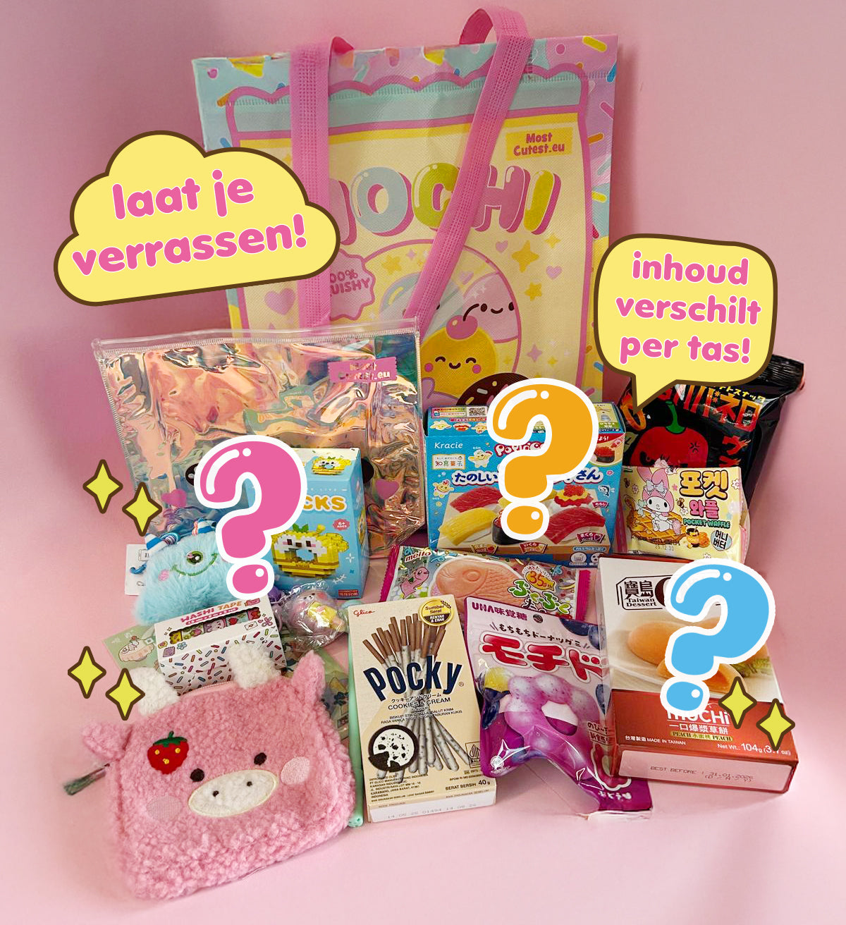 Kies je Japanse Kawaii Surprisebag 🎁🍓 - 30+% Voordeel!